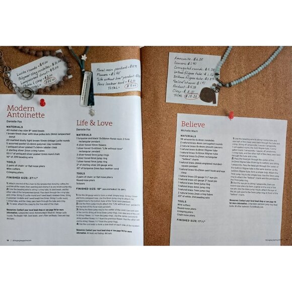 Stringing Magazine Spring 2009 70 Ideas For Making Fresh Spring Jewelry - Picture 5 of 16